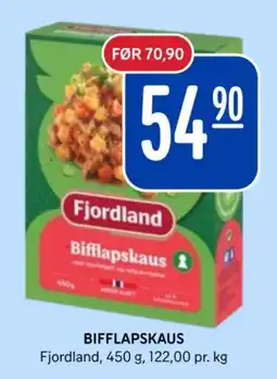 Rema 1000 Fjordland Bifflapskaus tilbud