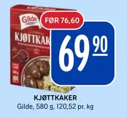 Rema 1000 Gilde Kjøttkaker tilbud