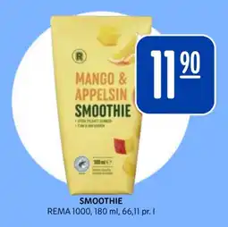 Rema 1000 Rema 1000 smoothie mango & appelsin tilbud