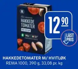Rema 1000 Rema hakkede tomaters m/ hvitløk tilbud