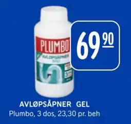 Rema 1000 Plumbo avløpsåpner gel tilbud