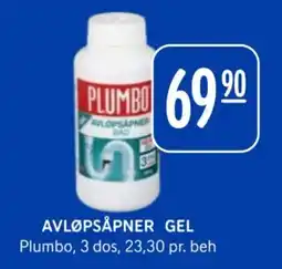 Rema 1000 Plumbo avløpsåpner gel tilbud