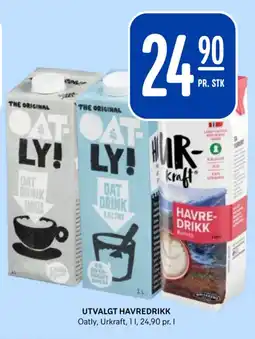 Rema 1000 Oatly Urkraft Havredrikk tilbud