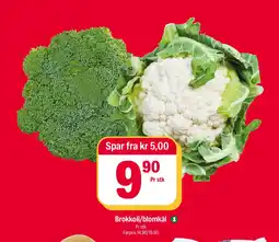 Coop Extra Brokkoli/blomkål tilbud