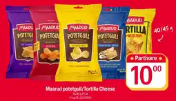 Coop Extra Maarud potetgull/Tortilla Cheese tilbud