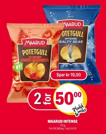 Coop Extra Maarud intense tilbud