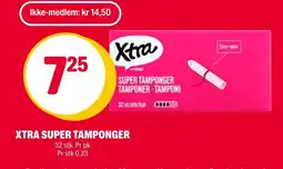 Coop Extra Xtra super tamponger tilbud