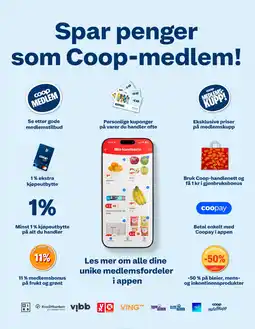 Coop Extra Coop medlemskupp tilbud