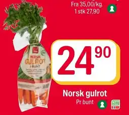 Coop Extra Gulrot tilbud