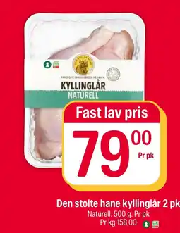Coop Extra Den stolte hane kyllinglår tilbud