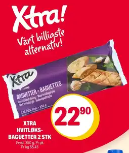 Coop Extra Xtra hvitløks-baguetter tilbud