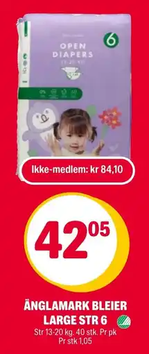 Coop Extra Änglamark bleier large str 6 tilbud