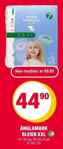 Coop Extra Änglamark bleier xxl tilbud