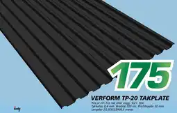 Coop Byggmix Isola Verform TP-20 Takplate tilbud