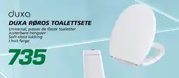 Coop Byggmix Duxa Duxa Røros toalettsete tilbud