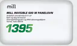 Coop Byggmix mill invisible 600 w panelevn tilbud
