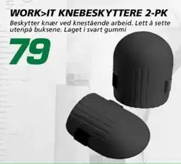 Coop Byggmix Work>it knebeskyttere tilbud