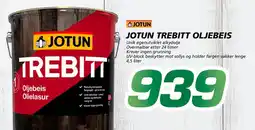 Coop Byggmix Jotun trebitt oljebeis tilbud