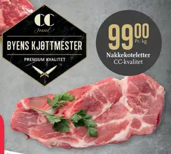 CC mat Nakkekoteletter