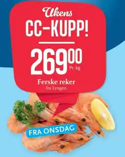 CC Mat Ferske reker tilbud