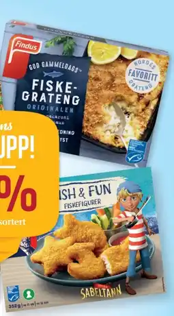 CC Mat Findus Fiske-Grateng Originalen tilbud