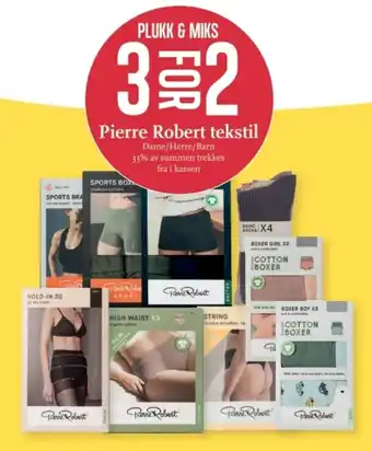 CC Mat Pierre Robert tekstil tilbud