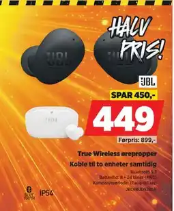 POWER True Wireless ørepropper tilbud