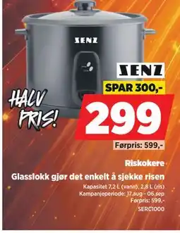 POWER SENZ Riskokere tilbud