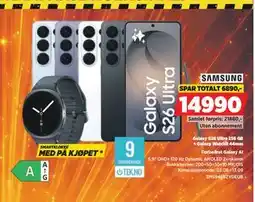 POWER SAMSUNG Galaxy S26 Ultra 256 GB + Galaxy Watch8 44mm tilbud