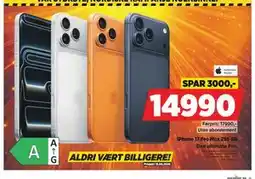 POWER iPhone 17 Pro Max 256 GB tilbud