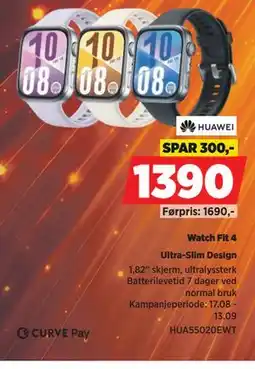 POWER Watch Fit 4 tilbud