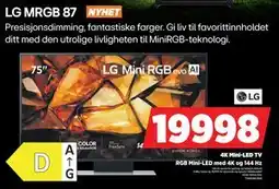 POWER 4K Mini-LED TV tilbud