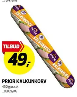Bunnpris PRIOR KALKUNKORV tilbud
