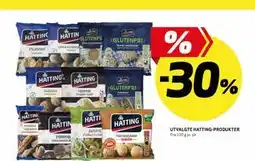 Bunnpris UTVALGTE HATTING-PRODUKTER tilbud