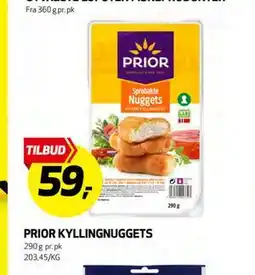 Bunnpris PRIOR KYLLINGNUGGETS tilbud