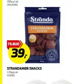 Bunnpris STRANDAMØR SNACKS tilbud