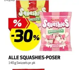 Bunnpris ALLE SQUASHIES-POSER tilbud