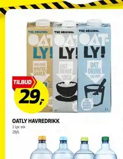 Bunnpris OATLY HAVREDRIKK tilbud