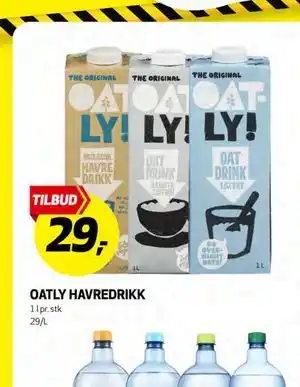 Bunnpris OATLY HAVREDRIKK tilbud