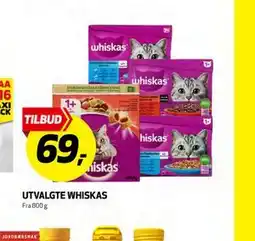 Bunnpris UTVALGTE WHISKAS tilbud