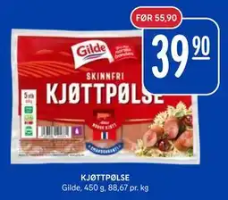 Rema 1000 KJØTTPØLSE tilbud