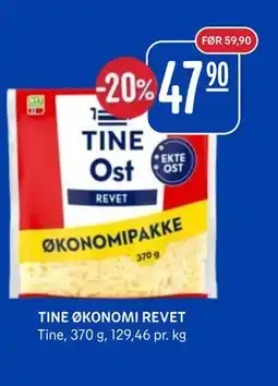 Rema 1000 TINE ØKONOMI REVET tilbud