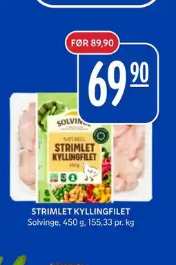 Rema 1000 STRIMLET KYLLINGFILET tilbud