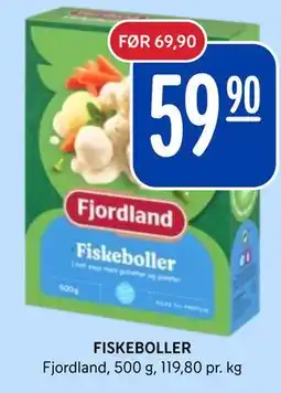 Rema 1000 FISKEBOLLER tilbud