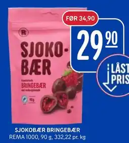 Rema 1000 SJOKOBÆR BRINGEBÆR tilbud