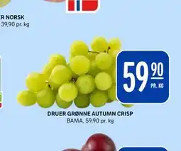 Rema 1000 DRUER GRØNNE AUTUMN CRISP tilbud