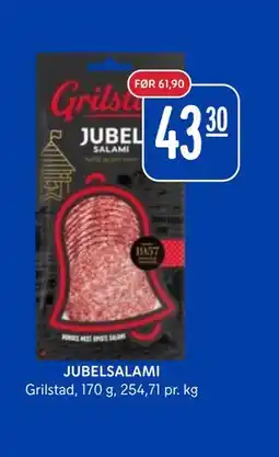 Rema 1000 JUBELSALAMI tilbud