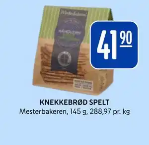 Rema 1000 KNEKKEBRØD SPELT tilbud