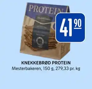 Rema 1000 KNEKKEBRØD PROTEIN tilbud
