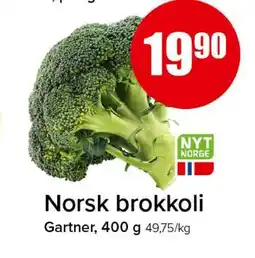 Spar Norsk brokkoli tilbud